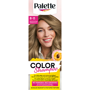 Palette Color Shampoo farba na vlasy 8-0 Średni blond, 50 ml Palette Color Shampoo farba na vlasy 8-0 Średni blond, 50 ml