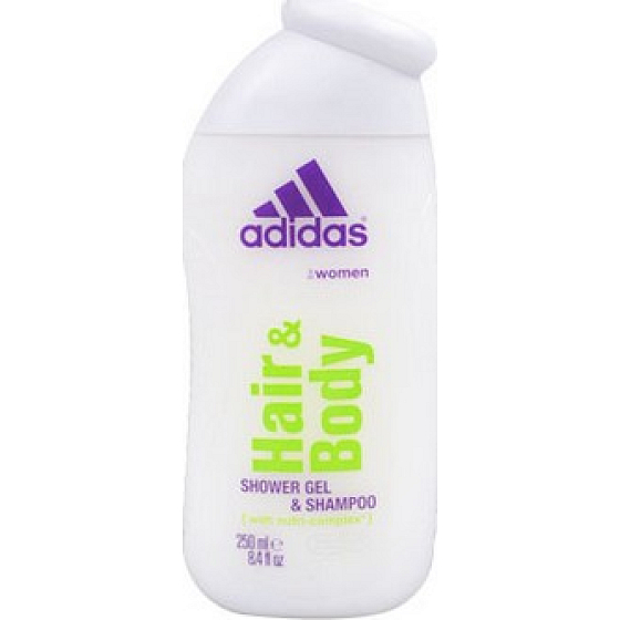 Adidas sprchový gel na tělo a vlasy pro ženy 250 ml