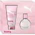 Puma Flowing Woman Sprchový gel 50 ml + toaletní voda 20 ml, dárková sada