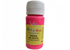 Art e Miss Farba do jasnych tkanin 81 Neon różowa 40 g