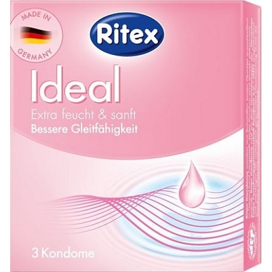 Ritex Ideal kondom extra vlhčený 3 kusy