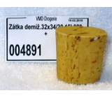 Korekowa zatyczka do demijonu 32 x 35 x 30 mm, 15 l