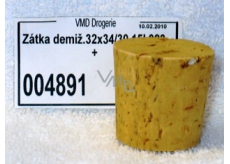 Korekowa zatyczka do demijonu 32 x 35 x 30 mm, 15 l