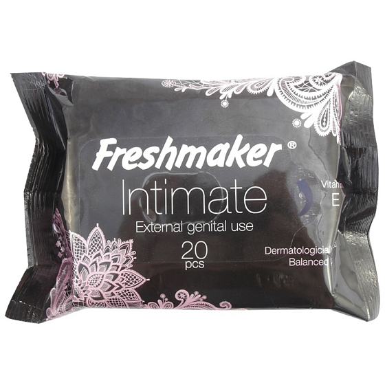 Freshmaker Intimate chusteczki do higieny intymnej 20 sztuk
