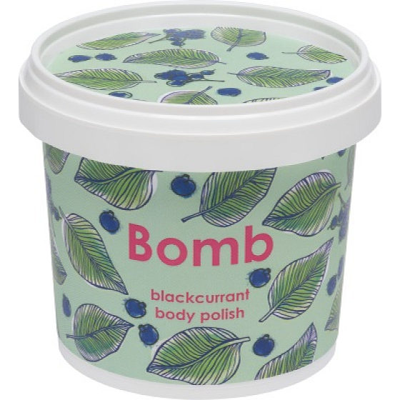 Bomb Cosmetics Czarny porzeczka Naturalny peeling do ciała 365 ml