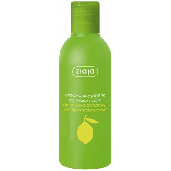 Ziaja Citrusový koktejl peeling na obličej a tělo 200 ml