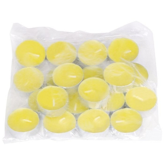 New Garden Citronella Repelentní vonné čajové svíčky proti komárům, v sáčku 20 kusů