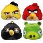 Angry Birds Relaxační polštář zelený 38 × 33 × 31 cm