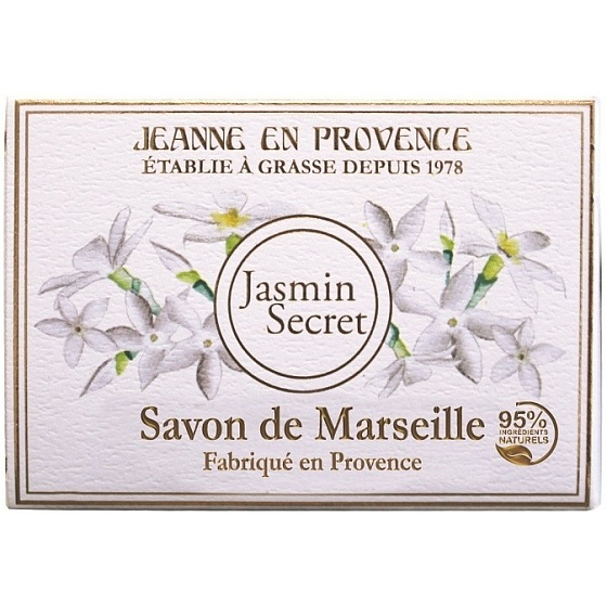 Jeanne en Provence Tajemství Jasmínu toaletní mýdlo 100 g
