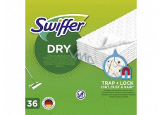 Swiffer Dry wymienne ściereczki do podłogi 36 sztuk