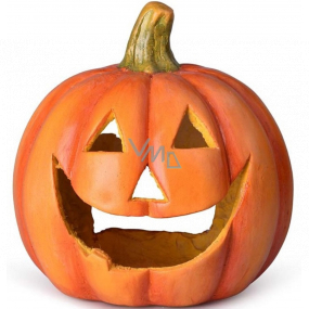 Emocio Dýně dekorace na svíčku oranžová 270 x 285 mm