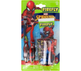 Firefly Spiderman szczoteczka do zębów 2 sztuki + pasta do zębów 75 ml + kubeczek, kosmetyczny zestaw dla dzieci