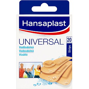 Hansaplast Universal wodoodporna plaster, 20 szt.