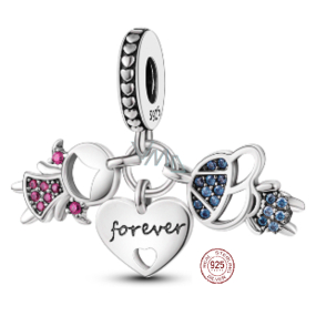 Zawieszka Srebrna 925 Rodzeństwo Córka Syn 3w1, charms do bransoletki rodzina Zawieszka Srebrna 925 Rodzeństwo Córka Syn 3w1, charms do bransoletki rodzina