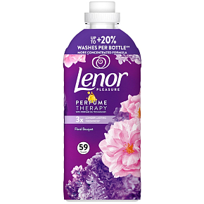 Lenor Amethyst & Floral Bouquet skoncentrowana płyn do tkanin 59 prań 1239 ml