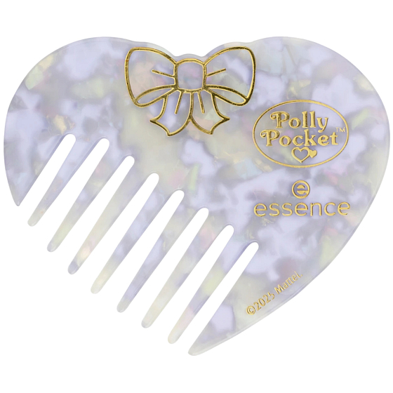 Essence Polly Pocket hřeben na vlasy 01 A Polly Kinda Mood!, 1 kus, barevný dětský hřeben