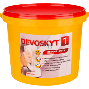 Devoskyt grubość 1, masa szpachlowa do wnętrz, 5 kg