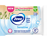 Zewa Pure Moist Toilet Tissue wilgotny papier toaletowy, 42 szt.
