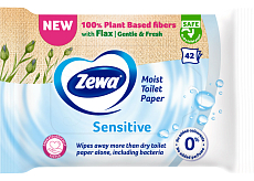 Zewa Pure Moist Toilet Tissue wilgotny papier toaletowy, 42 szt.