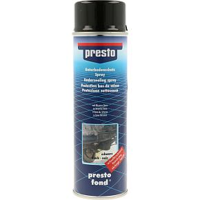 Motip 306017 Presto UBS Bitumen ochrona podwozia i karoserii, czarny, 500 ml
