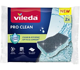 Vileda Pro Clean gąbka wiskozowa do naczyń, 2 szt.
