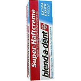 Blend-a-dent Extra Stark Frish mentol upevňující krém pro zubní náhrady 47 g Blend-a-dent Extra Stark Frish mentol upevňující krém pro zubní náhrady 47 g