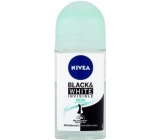 Nivea Invisible Black & White Fresh kulkowy antyperspirant dezodorant roll-on dla kobiet 50 ml