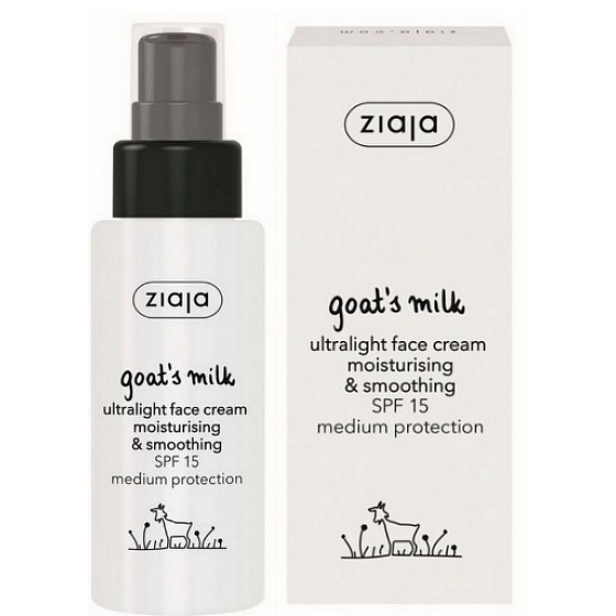 Ziaja Kozie mleko SPF 15 wygładzający krem ​​dzienny 50 ml