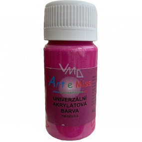 Art e Miss Uniwersalna farba akrylowa metaliczna 55 Burgund 40 g