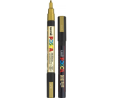 Posca Uniwersalny akrylowy pisak 0,9 - 1,3 mm Złoty PC-3M