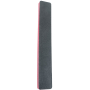 Pilnik do paznokci płaski czarny kwadratowy 18 cm