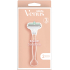 Gillette Venus Smooth Sensitive maszynka do golenia z 3 ostrzami + zapasowe głowice 2 sztuki dla kobiet