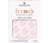 Essence French Click & Go sztuczne paznokcie 01 Classic French 12 sztuk