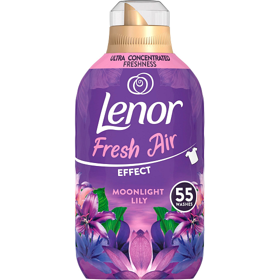 Lenor Fresh Air Effect Moonlight Lily koncentrovaný aviváž 55 dávek 770 ml