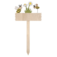Biedronka drewniana tabliczka 16 x 40 cm