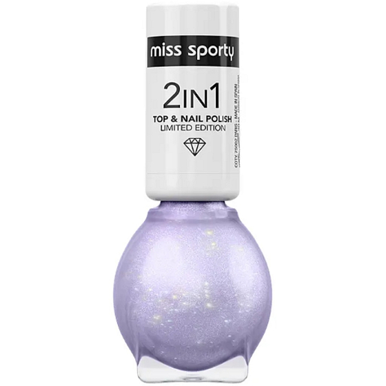 Miss Sporty 2w1 Min to Shine lak do paznokci 02 7 ml