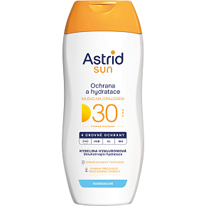 Astrid Sun OF 30 mleczko na opalanie nawilżające, 200 ml