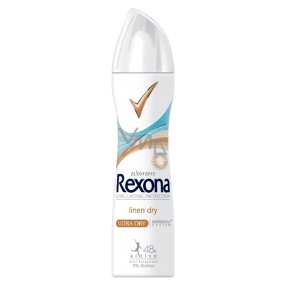 Rexona Dry Linen Dry antiperspirant deodorant sprej pro ženy 150 ml Rexona Dry Linen Dry antiperspirant deodorant sprej pro ženy 150 ml