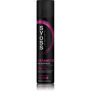Syoss Ceramide Complex lak do włosów mega mocna fixacja 5, 300 ml