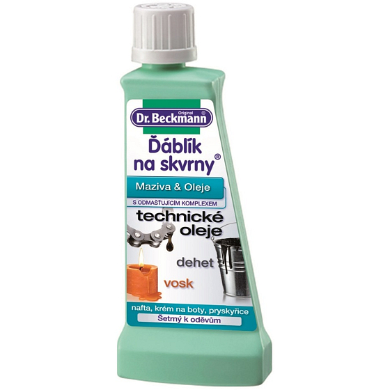 Dr. Beckmann Diabeł do plamienia plam, olej, smoła, wosk 50 ml