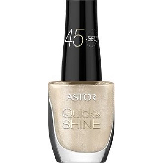 Astor Quick & Shine Nail Polish lak na nehty 621 Café Liégeois 8 ml