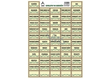 Arch Samolepky na kořenky ornamenty Klinček SK