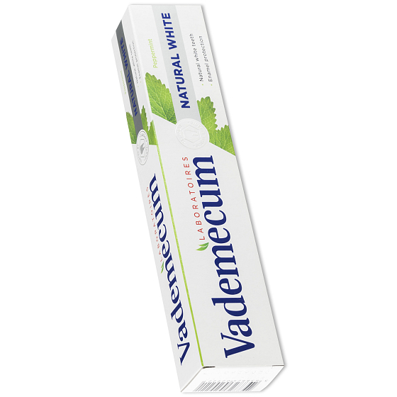 Vademecum Natural White zubní pasta s vůní máty 75 ml