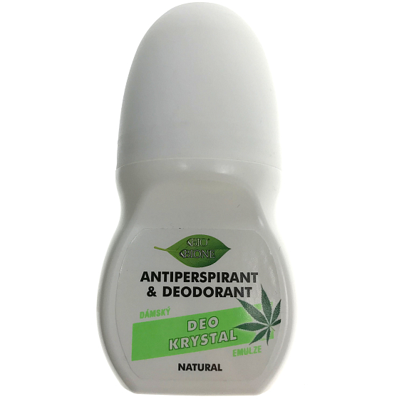 Bione Cosmetics Zelený XXL kuličkový antiperspirant deodorant roll-on pro ženy 80 ml