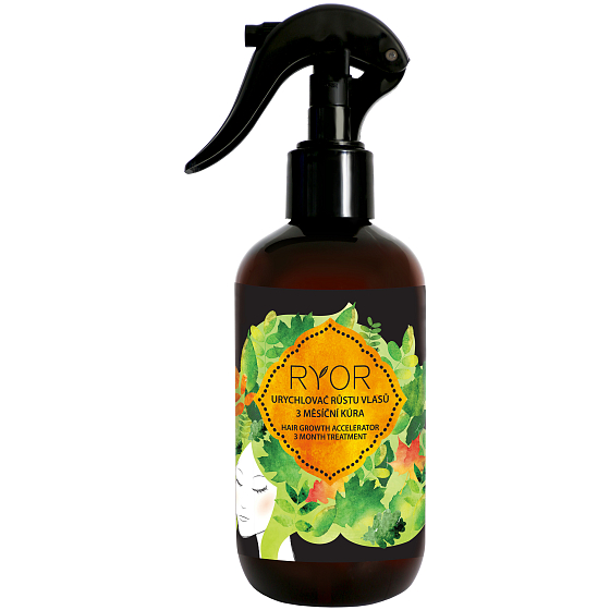 Ryor Pielęgnacja Włosów przyspieszający wzrost włosów 3-miesięczny kuracja spray 250 ml