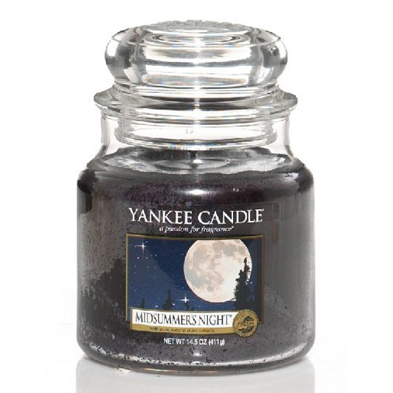 Yankee Candle Midsummers Night - Letní noc vonná svíčka Classic střední sklo 411 g