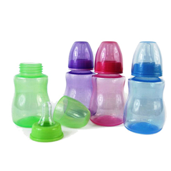 First Steps 0+ kojenecká láhev průhledná zelená 150 ml