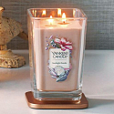 Yankee Candle Sunlight Sands - Prosluněné písky sojová vonná svíčka Elevation velká sklo 2 knoty 553 g