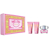 Versace Bright Crystal toaletní voda pro ženy 50 ml + tělové mléko 50 ml + sprchový gel 50 ml, dárková sada