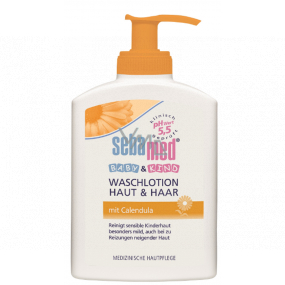 SebaMed Měsíček mycí emulze extra jemná pro děti dávkovač 200 ml
